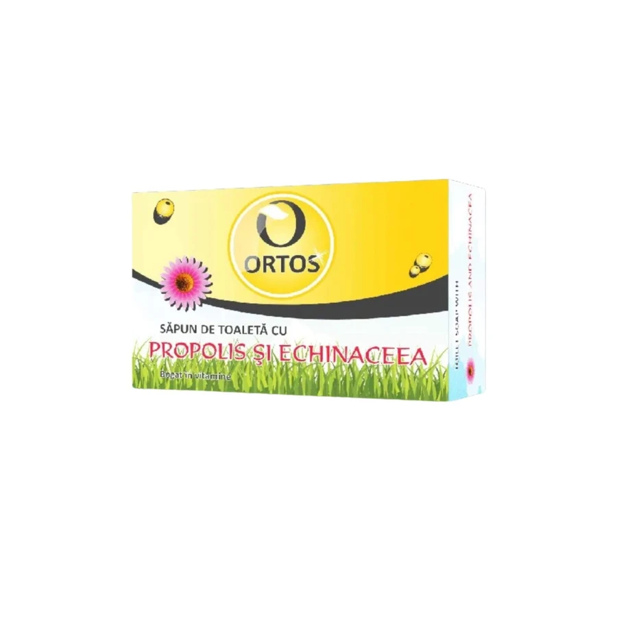 Jabón con propóleo y equinácea, 100 g, Ortos