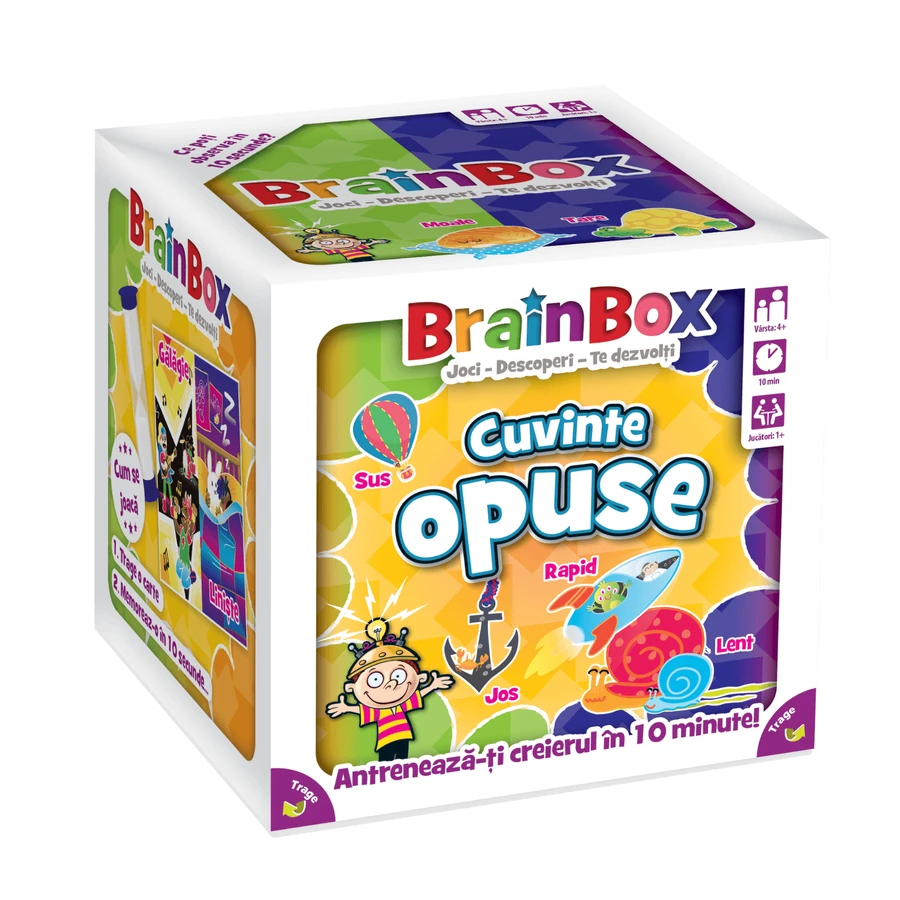 Educational game - Opposing words, 4 years+, Brainbox