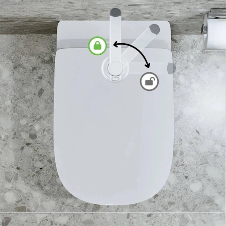 Sipo, Safety Lock childproof toilet seat, 1 piece