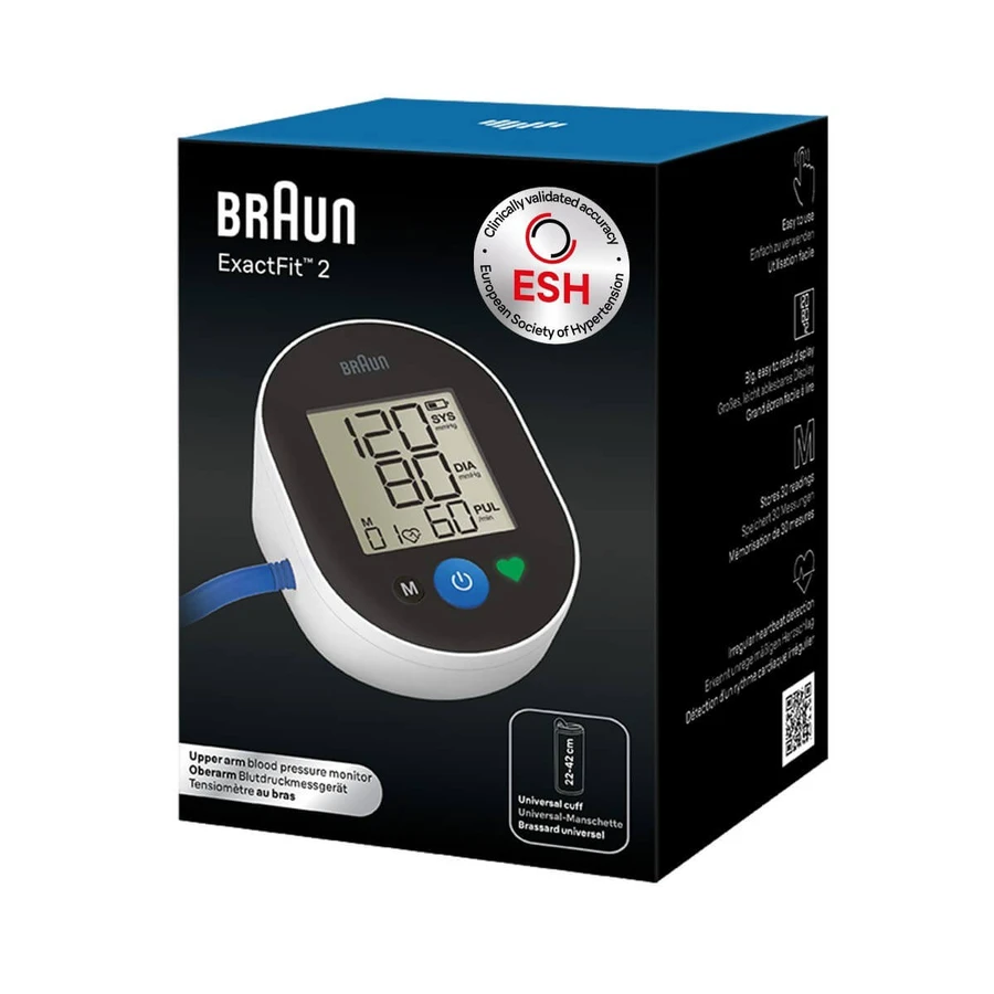 Braun ExactFit 2 BUA4050EU, tensiometru automat pentru braț