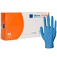 Abena, guantes de nitrilo, no estériles, sin polvo, azules, talla M, 100 unidades