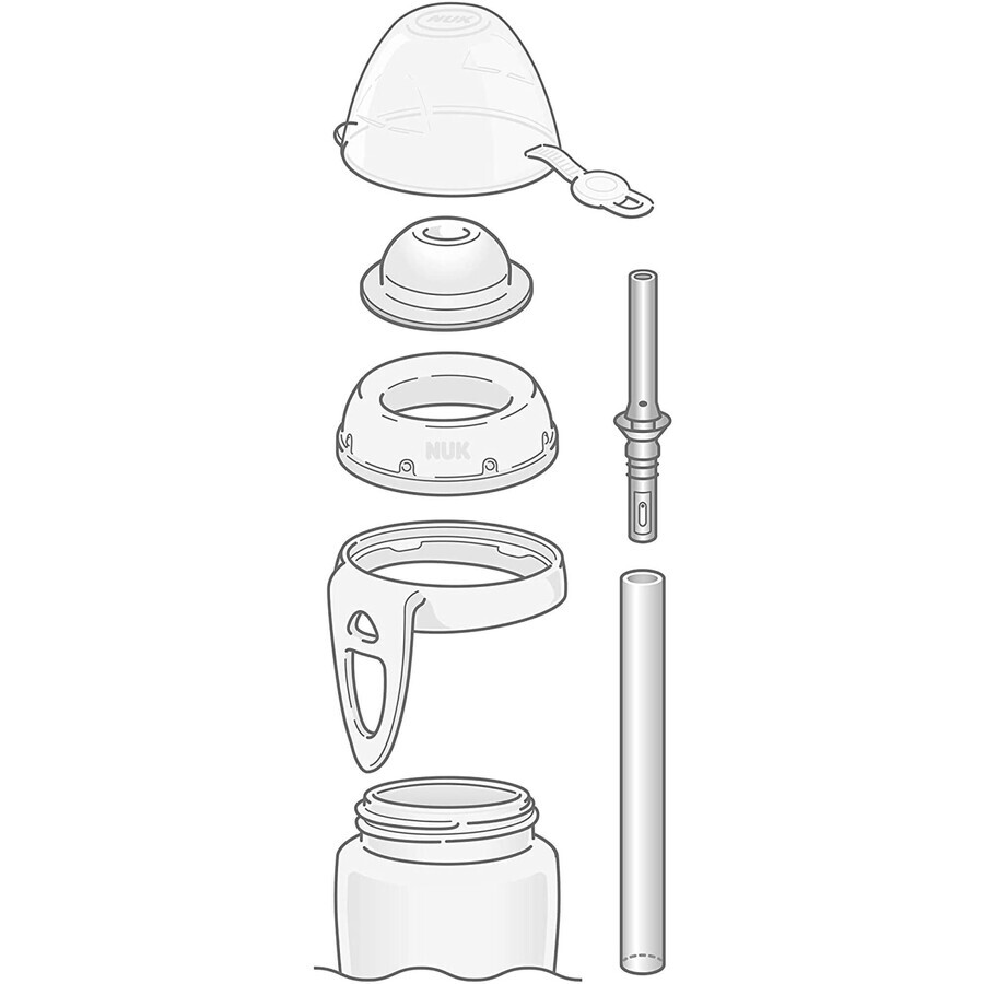 Flexi Cup mit weichem Trinkhalm, +12 Monate, 300 ml, Nuk