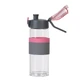 Casno, Cross glass bottle, pink, 500 ml