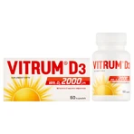 Vitrum D3 Forte, Vitamin D 2000 IU, 60 Kapseln