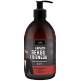 LaQ Doberman, 8in1 douchegel, mat zwart, 500 ml