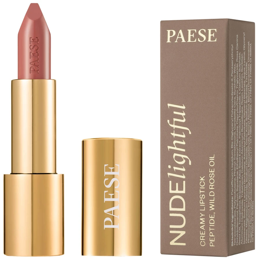 Paese Nudelightful, Lippenstift, 407 Cherry Mocha, 4,5 g