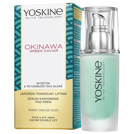 Yoskine Okinawa Green Caviar, serum van kaviaar voor het gezicht, 30 ml