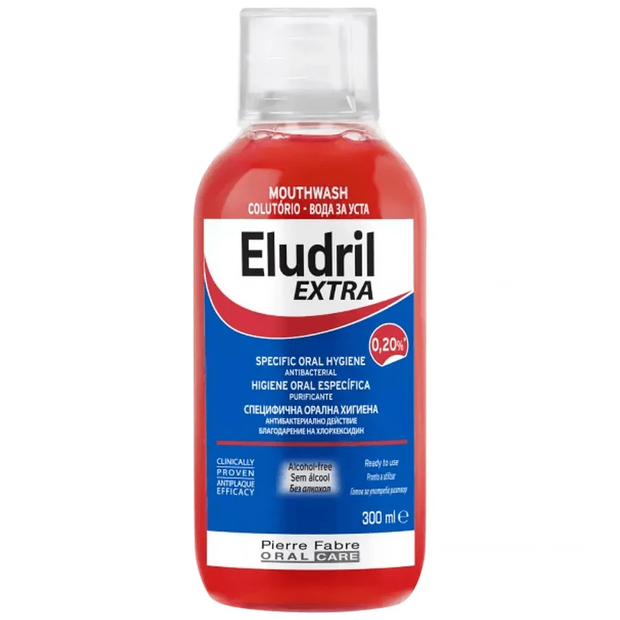 Eludril Extra, Mundspülung, 300 ml