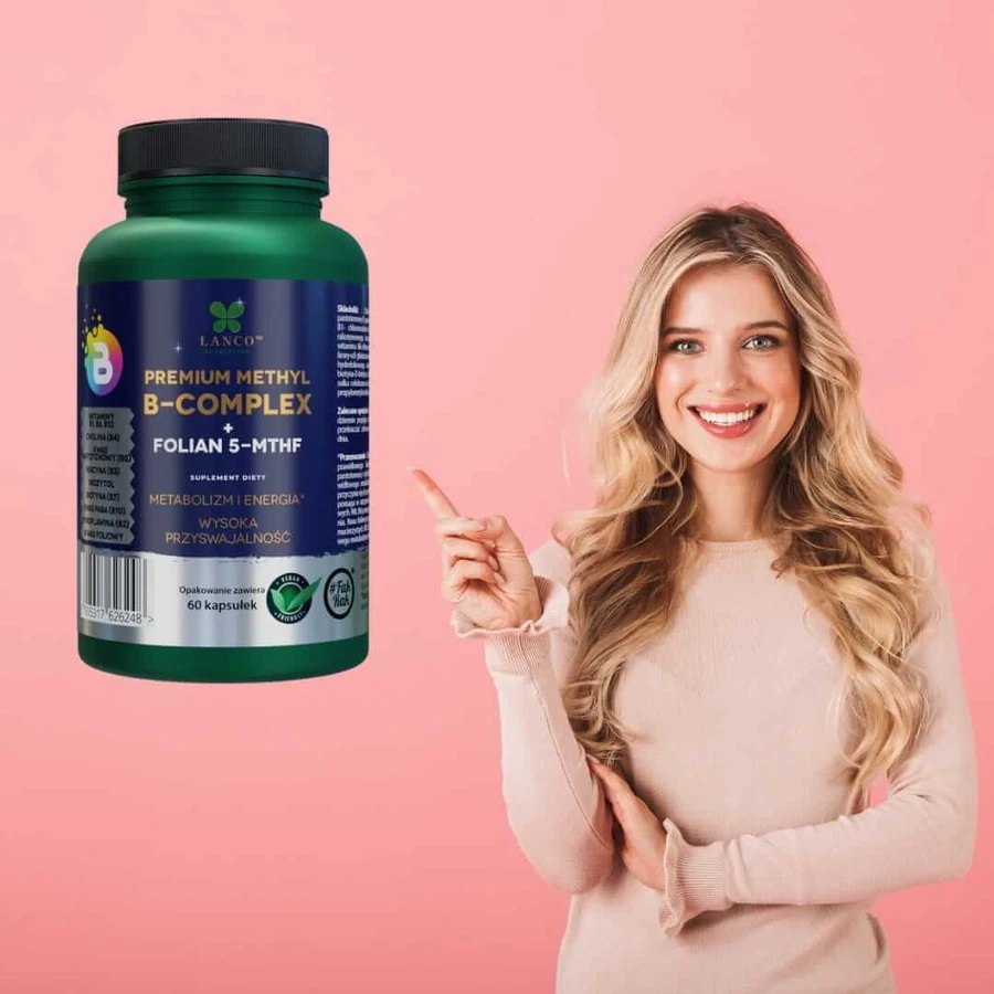Lanco Nutritions Methyl B-Complex, 60 capsules