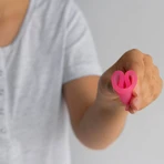 Pink, menstrual cup, size M, 1 piece
