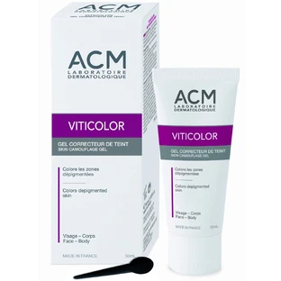 ACM Viticolor, coloring gel for skin with depigmentation spots, 50 ml