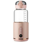 MyBabyBottle, portable baby bottle, water and milk warmer, pink