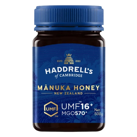 Haddrell's, Manuka UMF 16+ MGO 570+ honey, 500 g