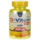 D-Vitum Forte 2000 IU, rollitos de gelatina, 60 unidades