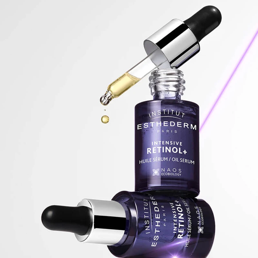 Esthederm Intensive Retinol+ Oil Serum, huile sérum au rétinol, anti-rides, 15 ml