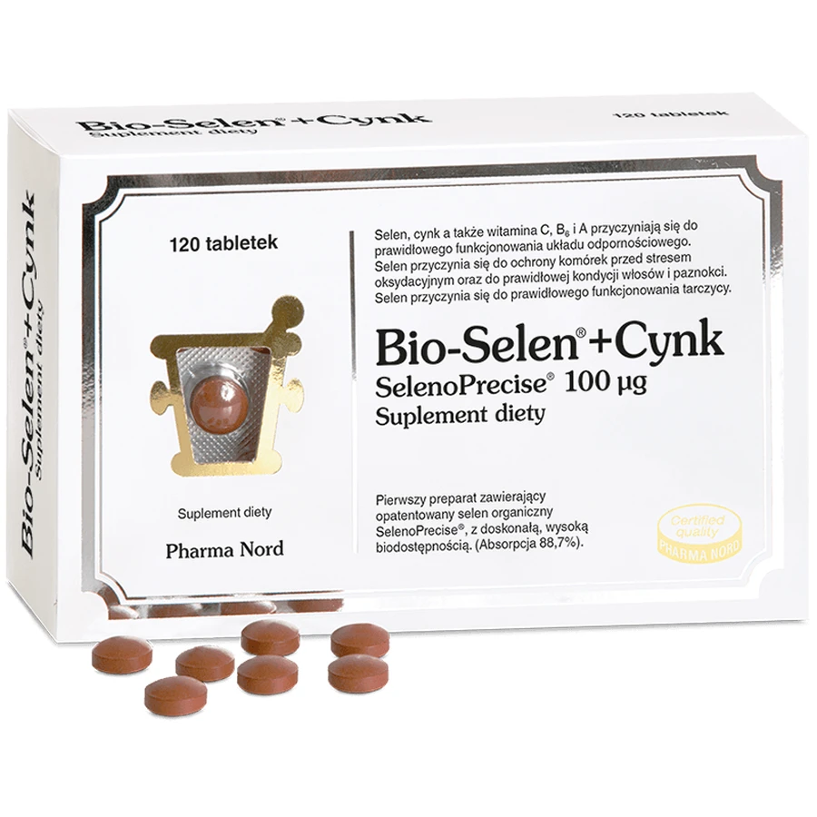 Pharma Nord Bio-Selen + Zinc, 120 tablets