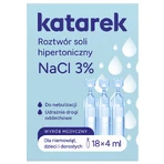 Katarek, hypertonic NaCl 3% salt solution, 18 x 4 ml