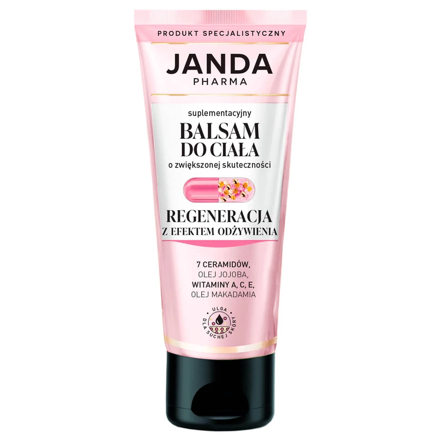 Janda Pharma, aanvullende bodylotion, regeneratie met voedende werking, 200 ml