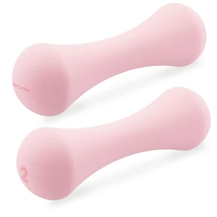 Spokey Bone, Kurzhanteln, rosa, 2 kg, 2 Stück