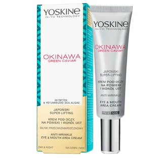 Yoskine Okinawa Green Caviar, eye, eyelid and lip cream, 15 ml