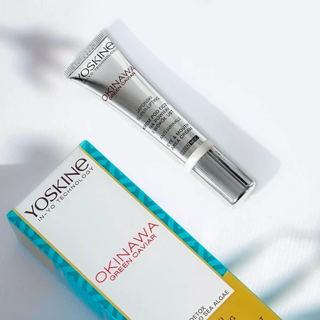 Yoskine Okinawa Green Caviar, eye, eyelid and lip cream, 15 ml