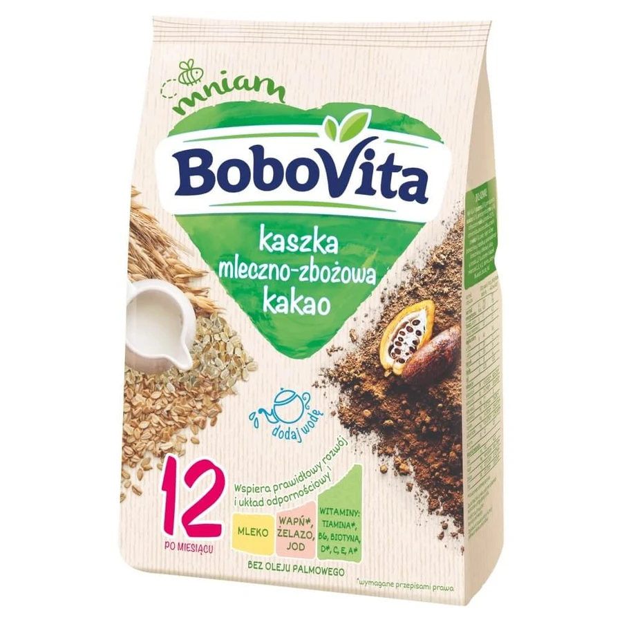 BoboVita bouillie de lait et de céréales, cacao, après 12 mois, 230 g