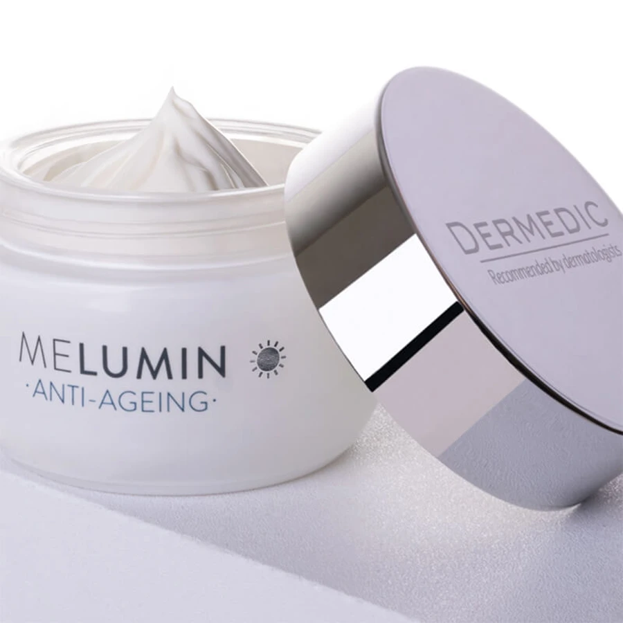 Dermedic Melumin Anti-Ageing, beschermende verhelderende dagcrème, SPF 50+, 50 ml