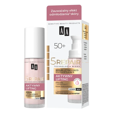 AA Age Technology 5Repair 50+, Lifting- und Aufhellungsserum, 30 ml