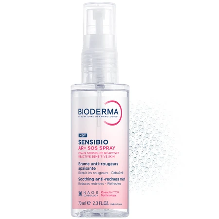 Bioderma Sensibio AR+, SOS-Nebel gegen Rötungen, 70 ml
