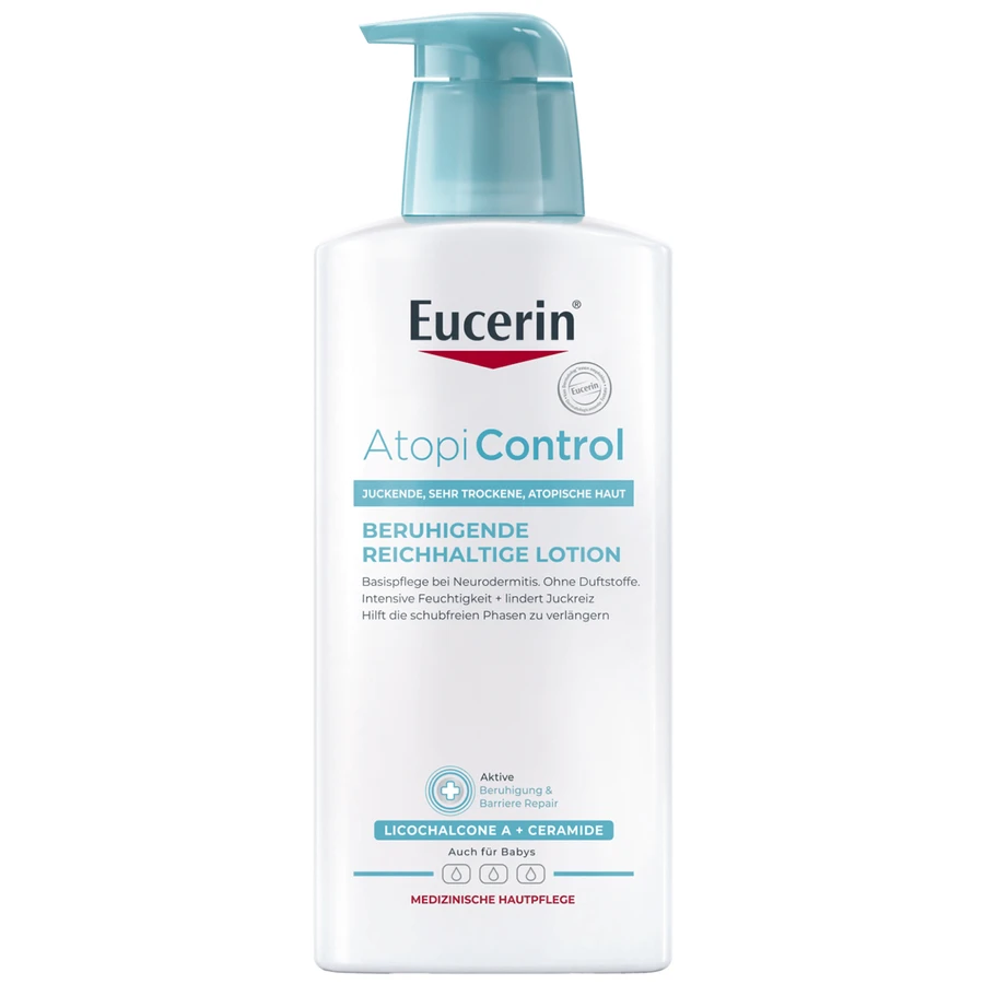 Eucerin AtopiControl, beruhigende Körperlotion, 400 ml
