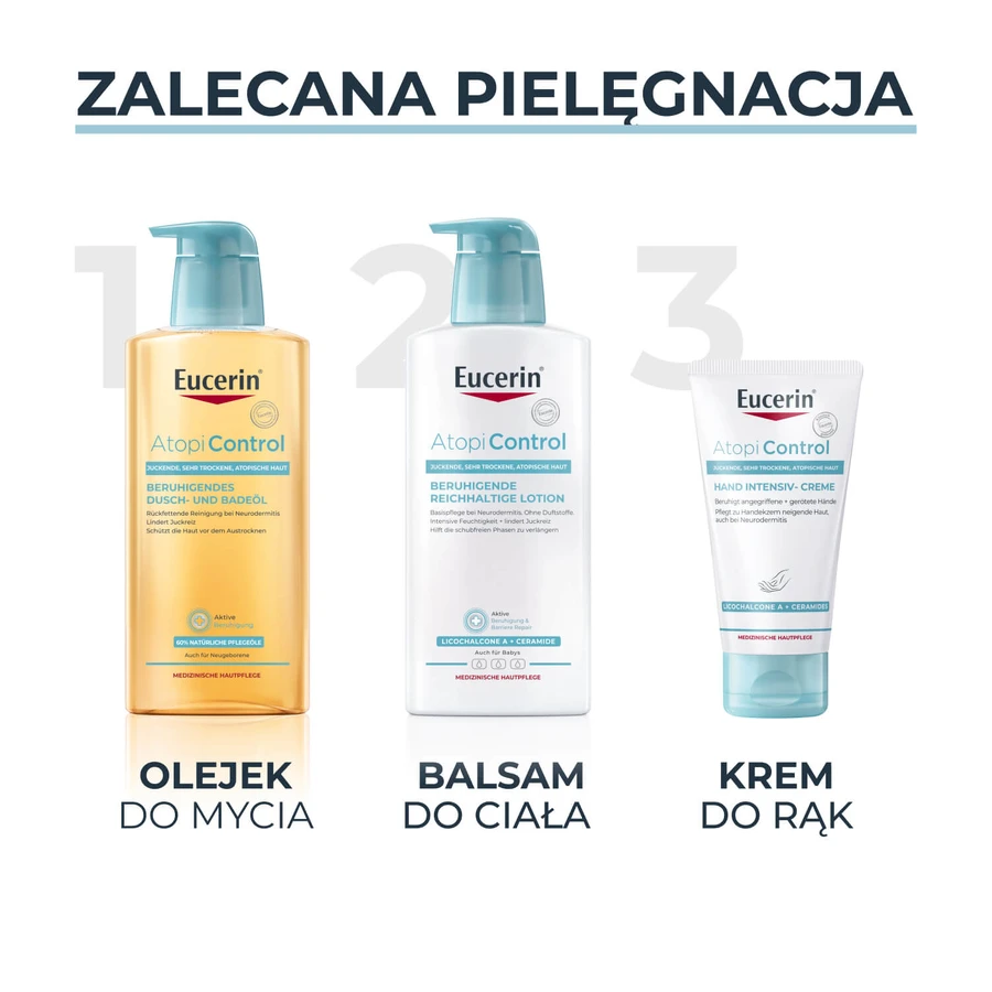 Eucerin AtopiControl, beruhigende Körperlotion, 400 ml