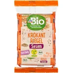 dmBio Krokante sesamreepjes, 81 g