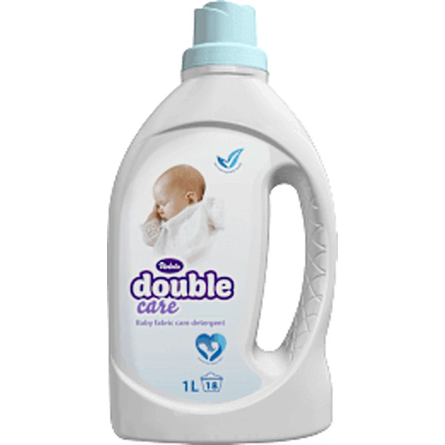 Violet Liquid Laundry Detergent Double care Baby 18 washes, 1 l