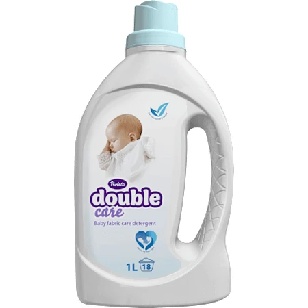Violet Liquid Laundry Detergent Double care Baby 18 washes, 1 l