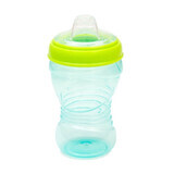 Cană Kidisipper Gripper, 9luni+, Verde/Turcoaz, 300 ml, VB443631, Vital Baby