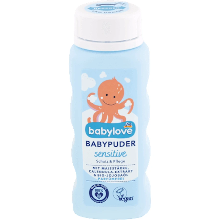 babylove Poudre sensible pour bébé, 100 g