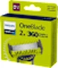 PHILIPS OneBlade OneBlade QP624/50 auswechselbare Klinge, 2 Stück