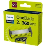 PHILIPS OneBlade Lamă interschimbabilă OneBlade QP624/50, 2 buc