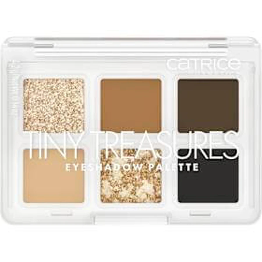 CATRICE Tiny Treasures Palette d'ombres à paupières 010 Everyday Essentials, 4.2 g