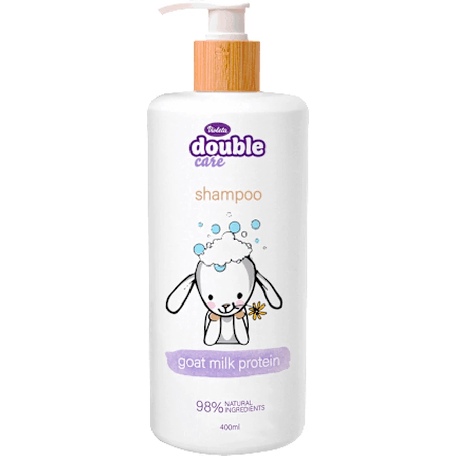 Violeta Șampon pentru copii, cu lapte de capră, 400 ml