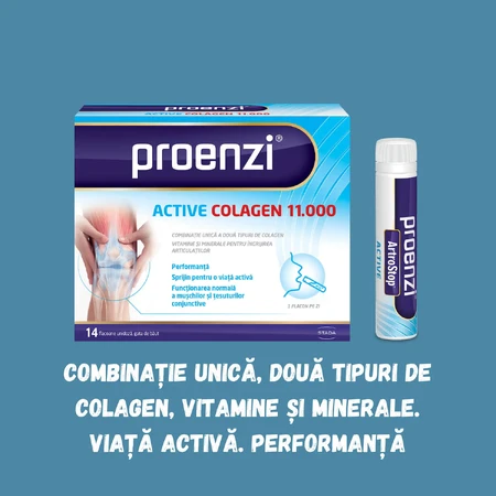 Proenzi Active Collagen 11.000, 14 single-dose vials, Walmark