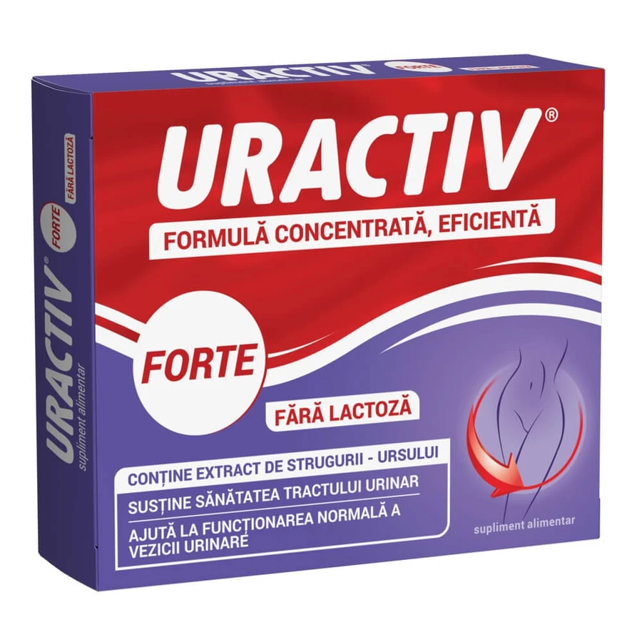 Uractiv Forte laktosefrei, 10 Kapseln, Terapia 