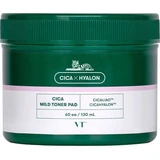 Sanftes Peeling-Tonikum Scheiben Cica Mild, 60 Stück, VT Cosmetics