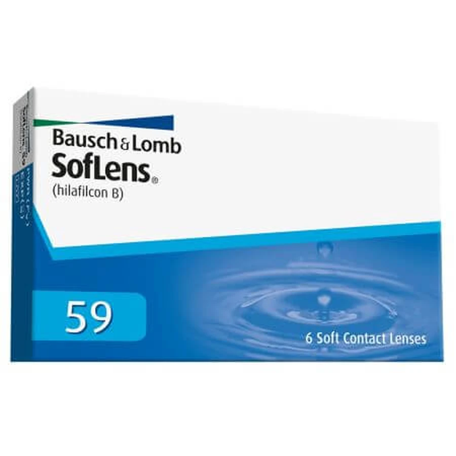 Contact lens -5.75 Soflens 59, 6 pieces, Bausch Lomb