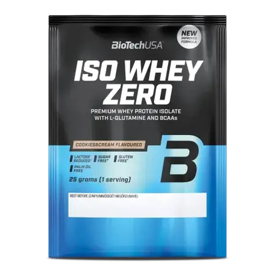Protein powder Cookies Iso Whey Whey Zer, 25 g, BiotechUSA