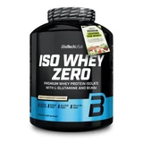 White chocolate flavored protein powder Iso Whey Zero, 2270 g, BiotechUSA