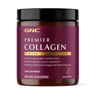Premier Collagen Geschmacksneutrales Hydrolysiertes Kollagen-Peptid-Pulver, 141,4 g, GNC