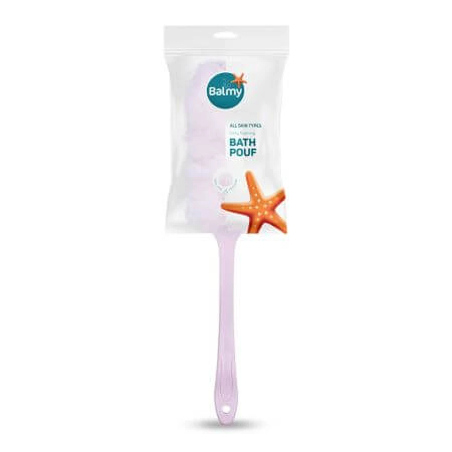 Escobilla de baño con mango rosa, 1 pieza, Balmy