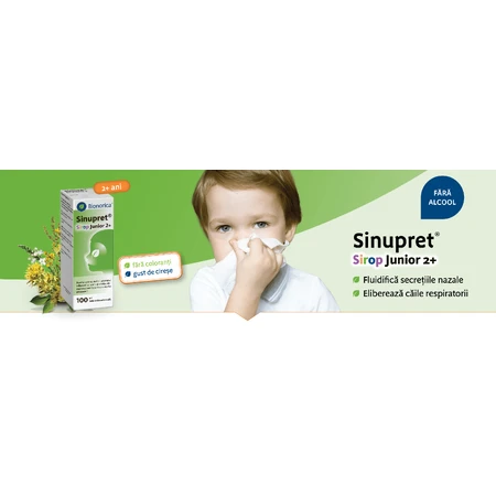 Sinupret Junior Sirup 2+, 100 ml, Bionorica