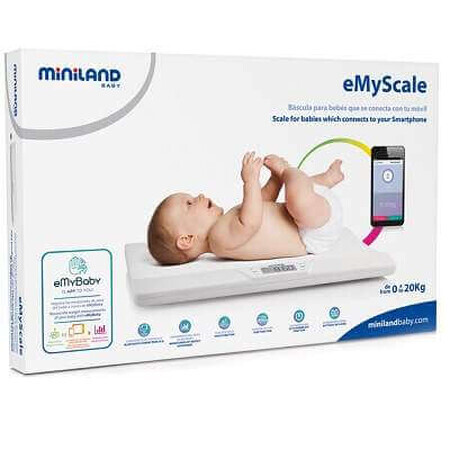 Cântar, eMyScale, max 20Kg, 89158, Miniland Baby